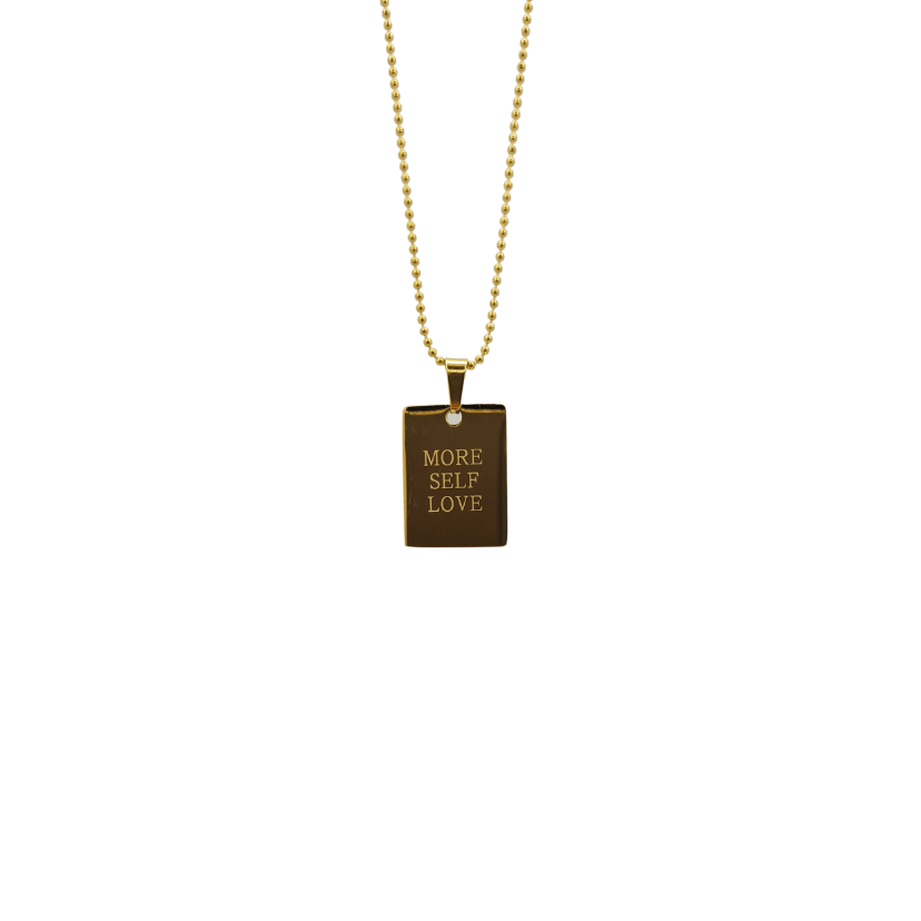 more self love necklace